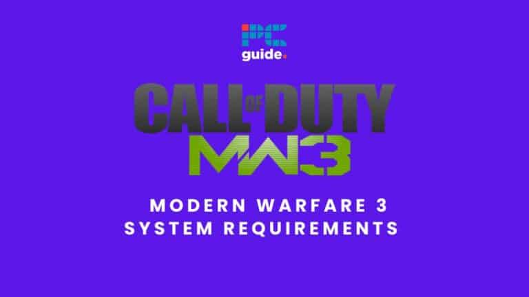 Modern Warfare 3 system requirements.