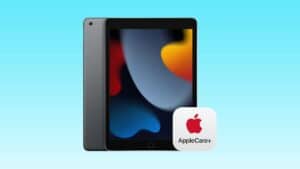 An apple ipad with an apple card on it.