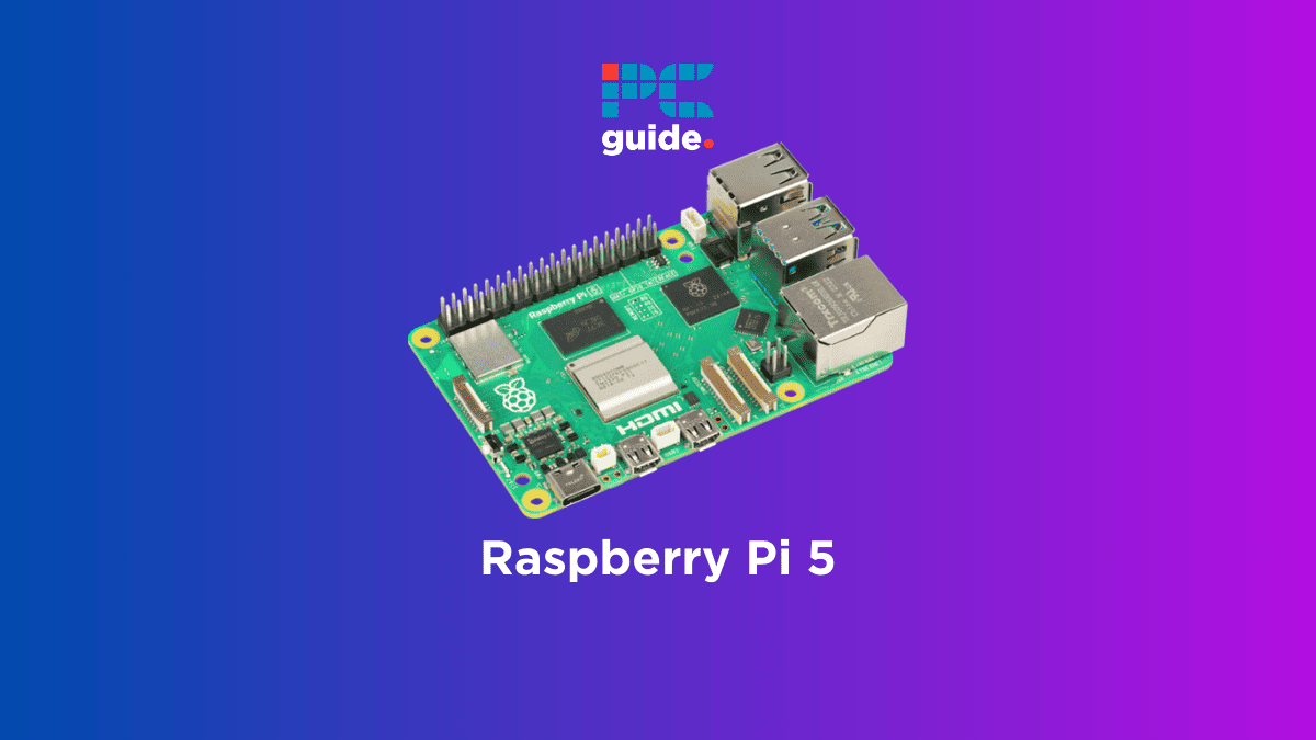 The Raspberry Pi 5 uses the company's own chip designs