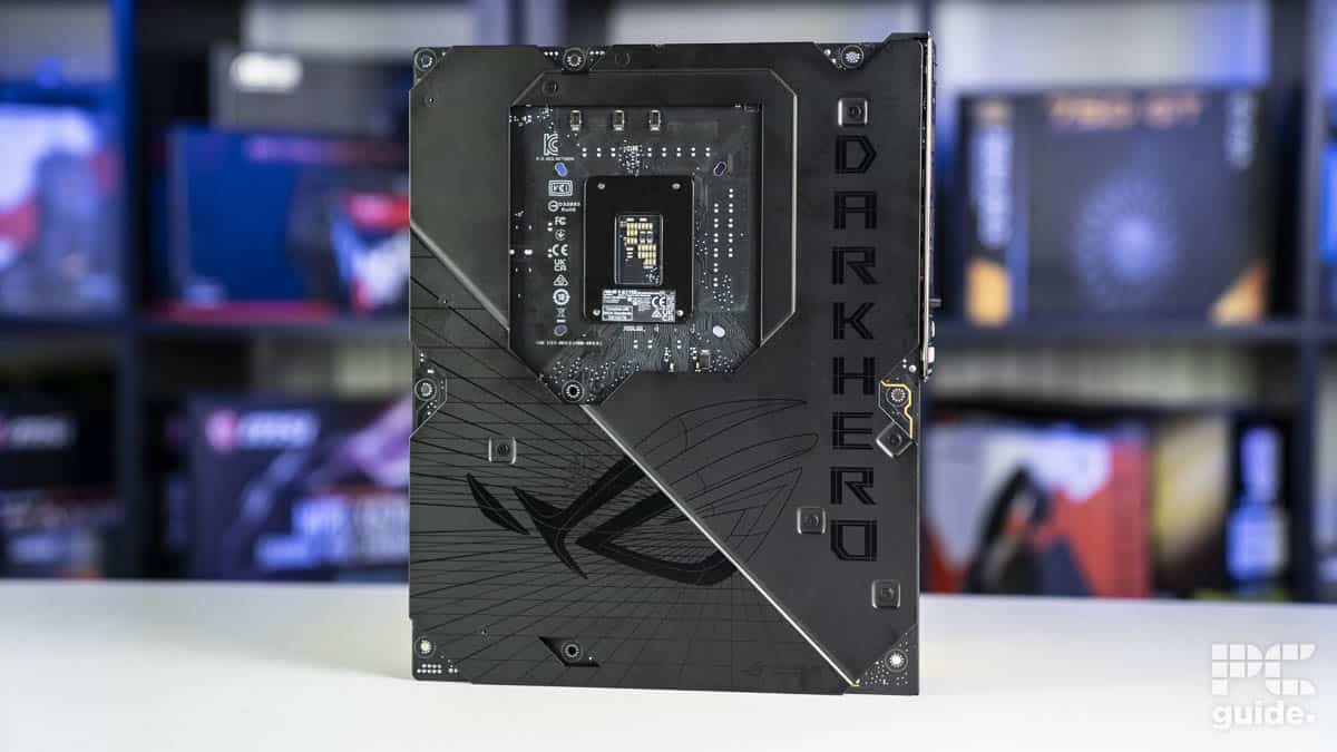 Z790 Dark Hero backplate