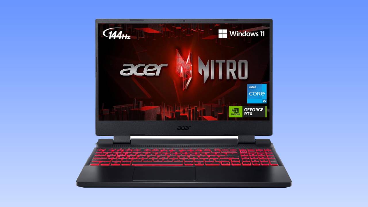  Acer 2022 Nitro 5 Gaming Laptop, 15.6 inch FHD 144Hz