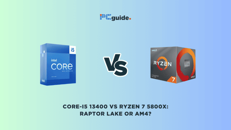 Explore the Core-i5 13400 vs. Ryzen 7 5800X. Here's a comparison of Raptor Lake and AM4 platforms to guide your next CPU choice.