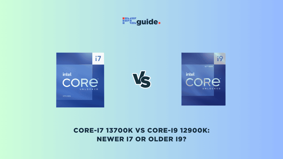 Core-i7 13700K vs Core-i9 12900K: Newer or older? - PC Guide
