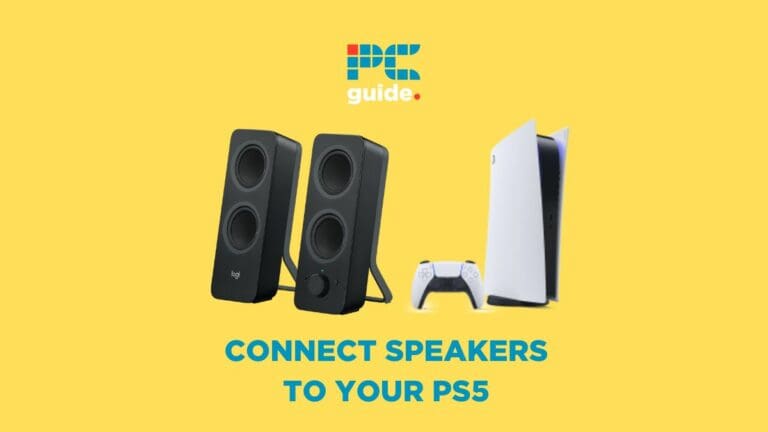 Connect speakers to your PS5.