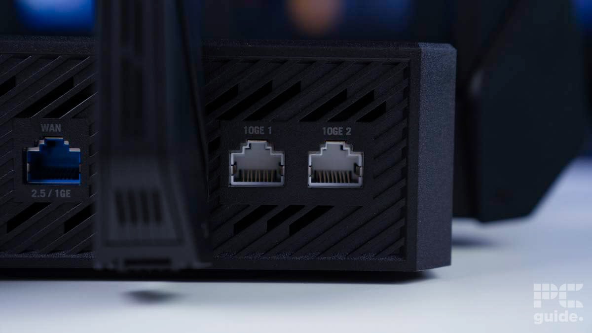 ROG RAPTURE GT-AXE16000 Wifi 6E Router 10G LAN, Image by PCGuide