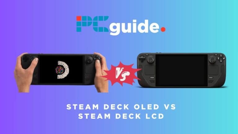 Comparing Steam Deck OLED and Steam Deck LCD versions.