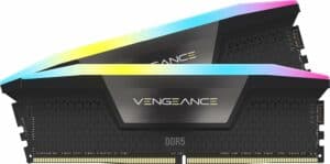 Two RGB Vengeance DDR5 modules