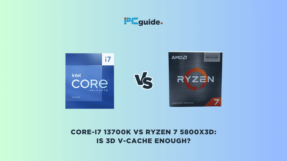 Explore our in-depth comparison of Core-i7 13700K vs Ryzen 7 5800X3D to see if 3D V-cache makes a difference in performance and value.
