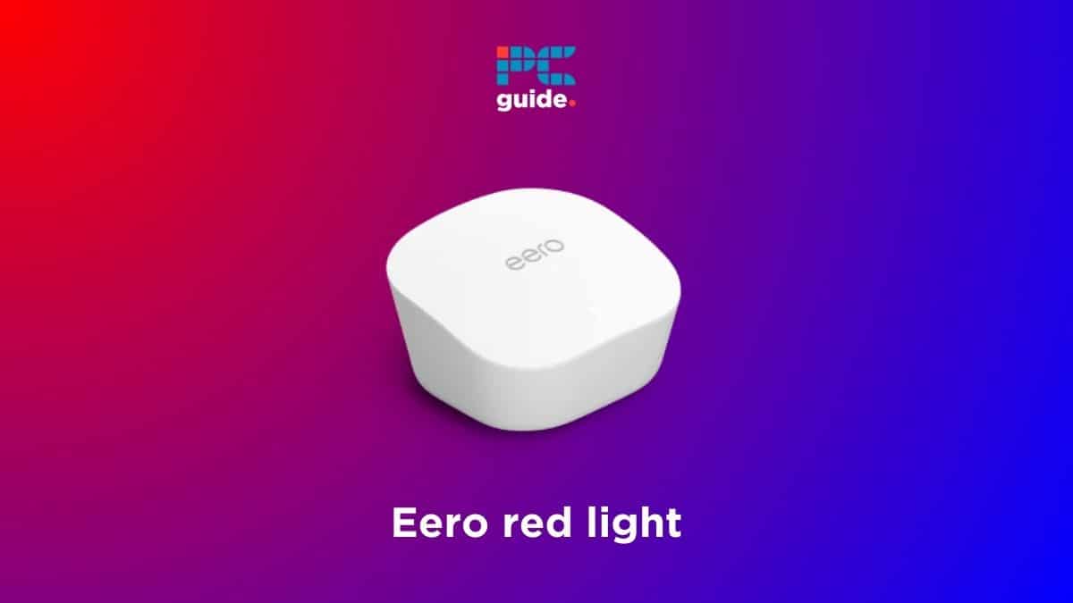 Eero red light