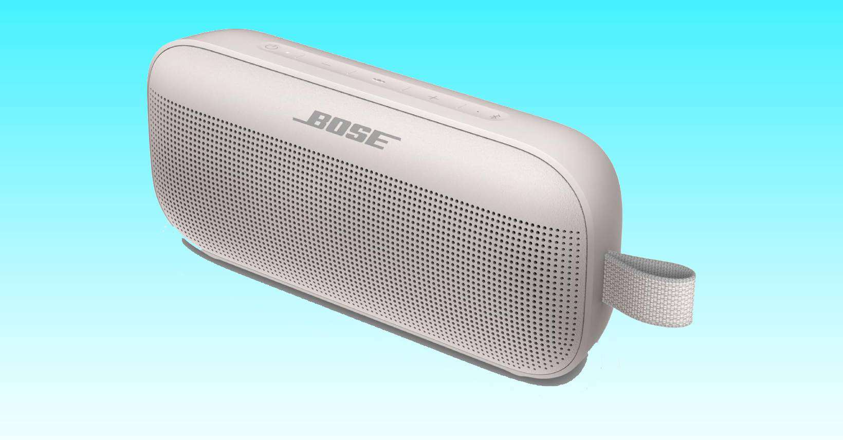  Bose SoundLink Flex Bluetooth Speaker, Portable Speaker with  Microphone, Wireless Waterproof Speaker for Travel, Outdoor and Pool Use,  White : Electronics