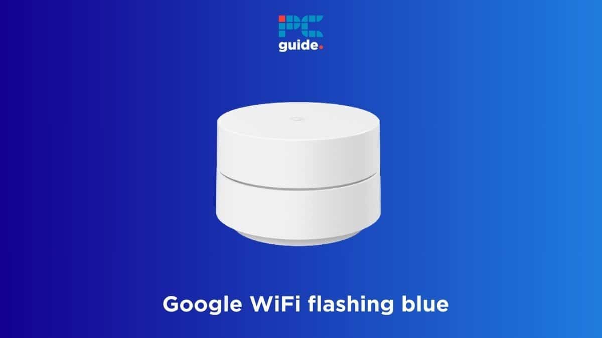 Fix Google WiFi flashing blue.