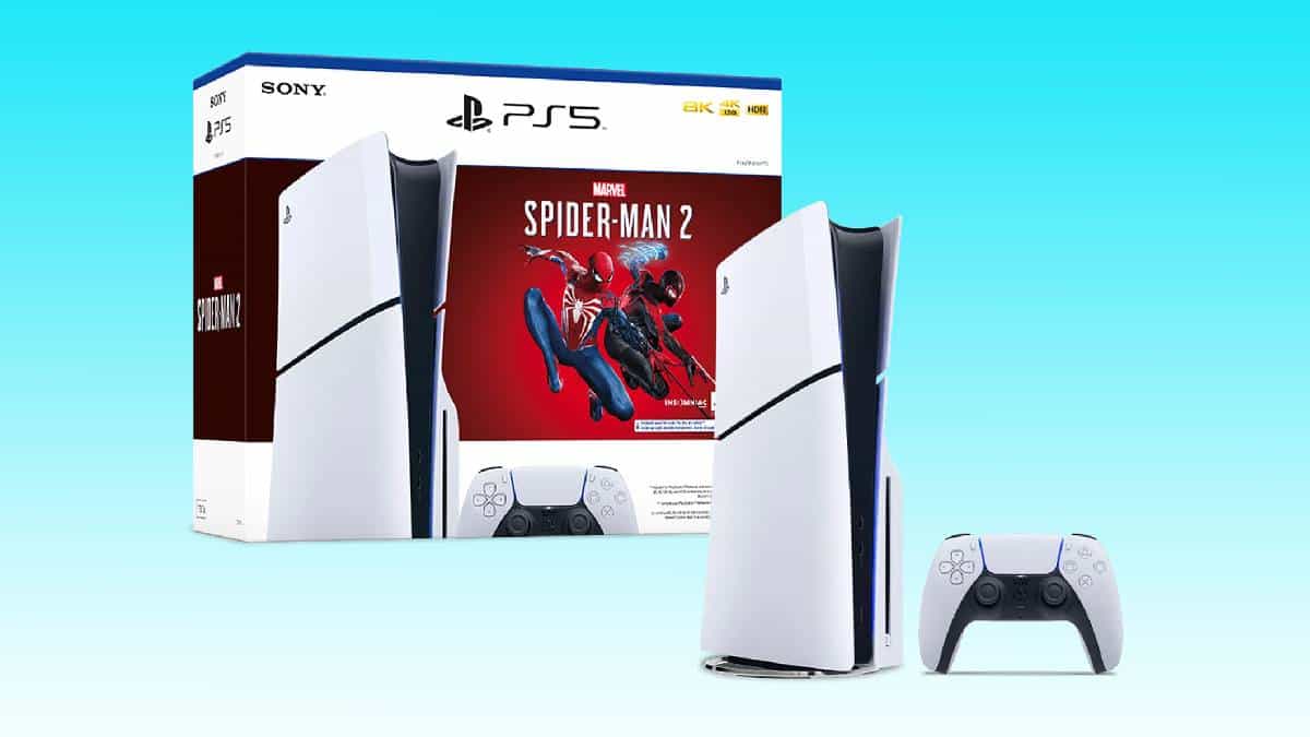 The PlayStation 5 Slim Spider-Man 2 Console Bundle Is Now