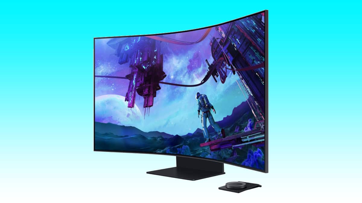 Odyssey Ark, 55-inch curved monitor, released by Samsung