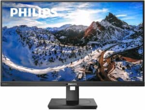 The PHILIPS Brilliance 279P1 monitor is shown on a white background.