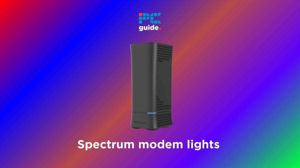 Spectrum modem lights