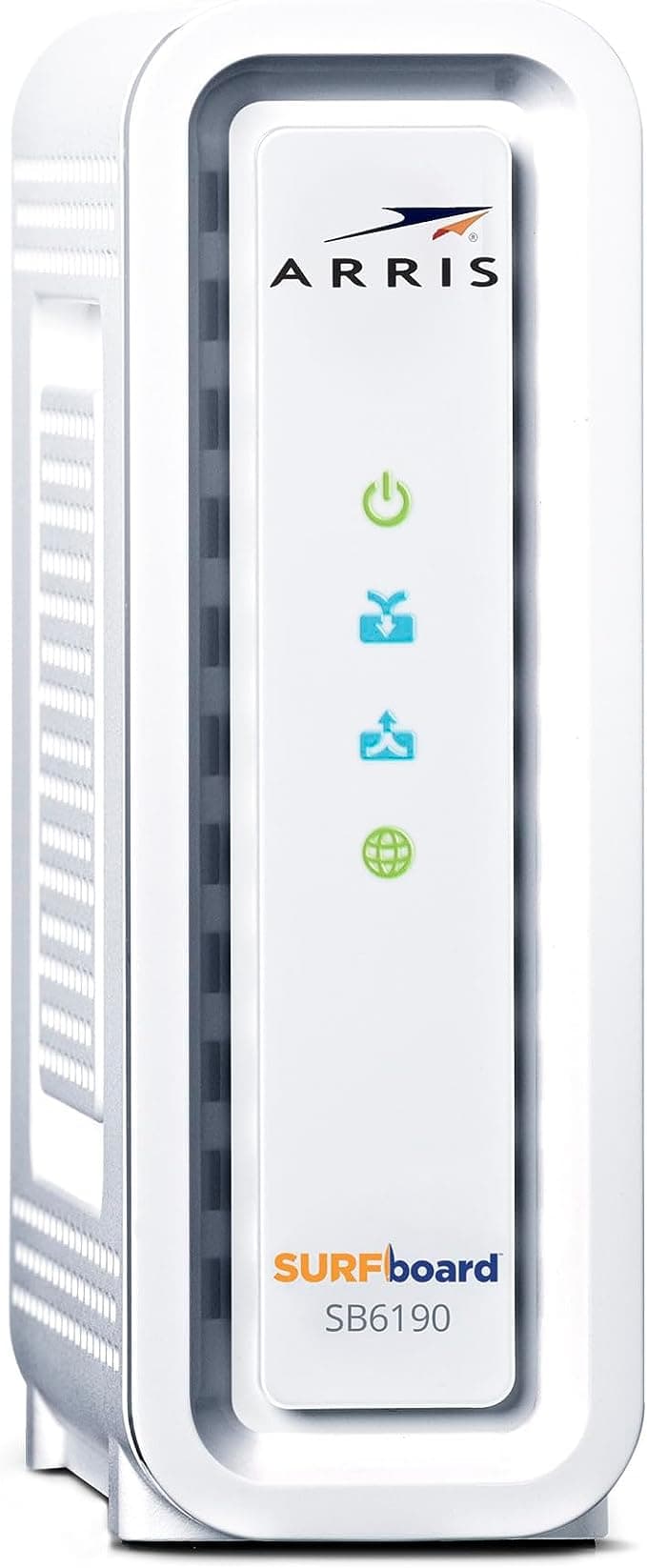 The Arris Surfboard SB6121 is a DOCSIS 3.0 wireless router.