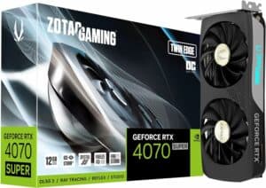 Best RTX 4070 Super - ZOTAC Gaming GeForce RTX 4070 Super Twin Edge OC