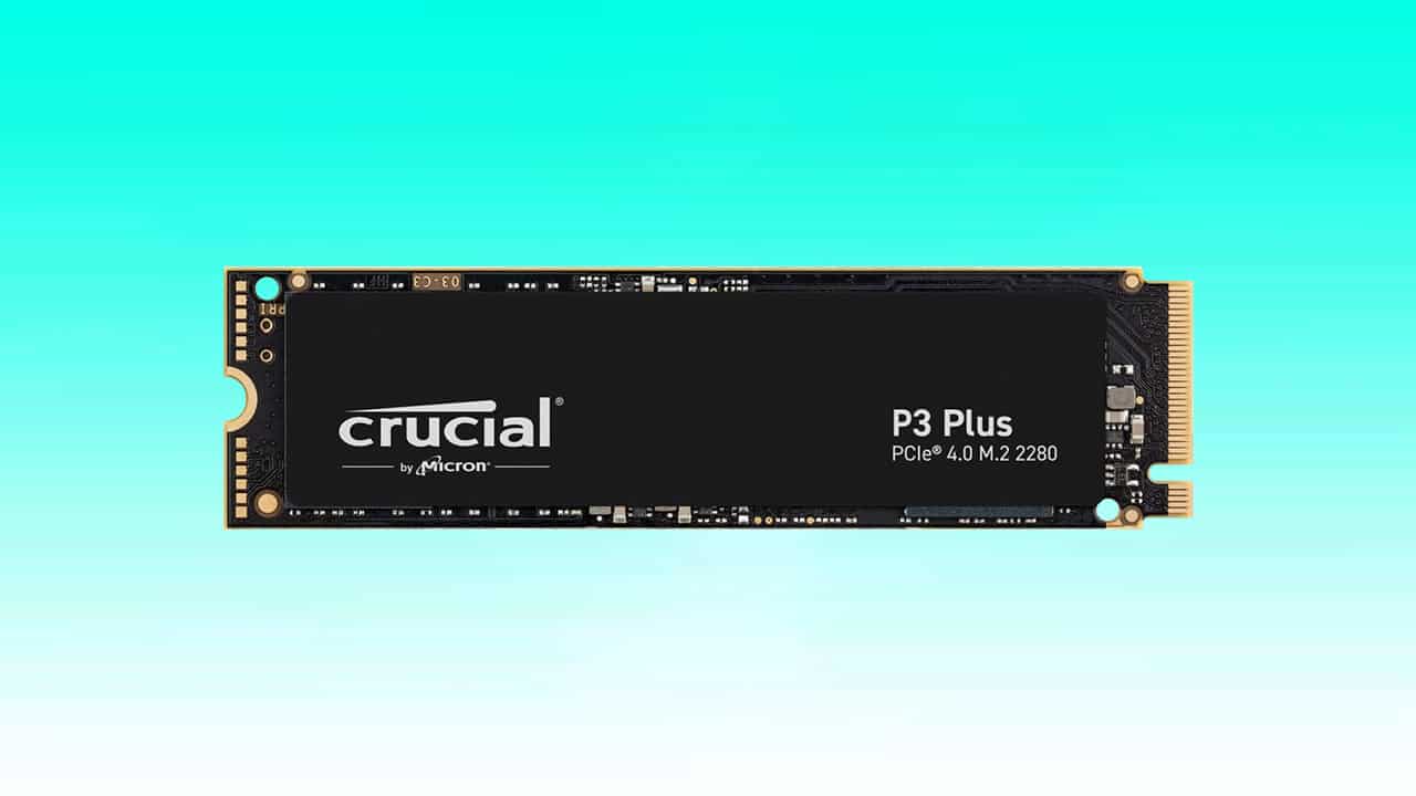 Crucial's lightning-quick NVMe SSD gets huge 40% off in Amazon deal