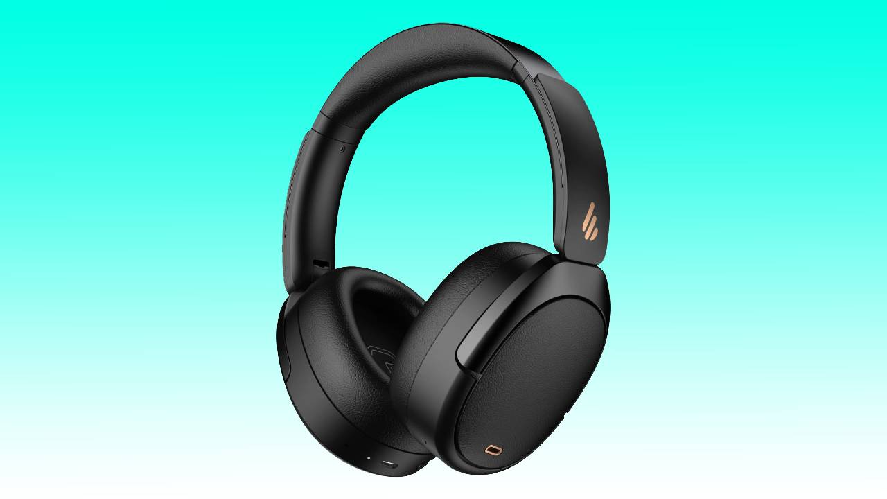 Edifier WH950NB Active Noise Cancelling Headphones, Bluetooth 5.3 Wireless  Black