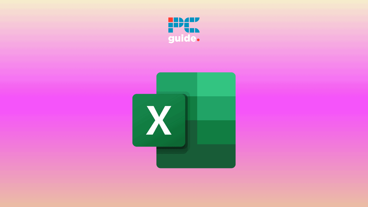 Microsoft Excel logo featuring numbers and a pink background.