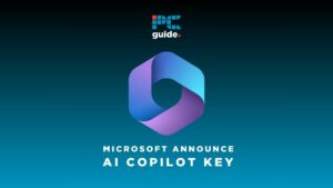 Microsoft announces AI copilot key.