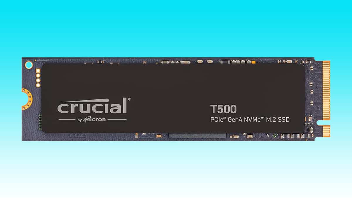 Crucial T500 1TB 2TB PCIE Gen4 NVMe M.2 Internal Gaming SSD, Up to  7300MB/s, Laptop & Desktop Compatible + 1mo Adobe CC All Apps