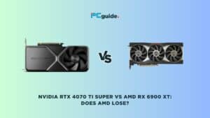 A comparison of the AMD RX 6900 XT and Nvidia RTX 4070 Ti Super video cards.