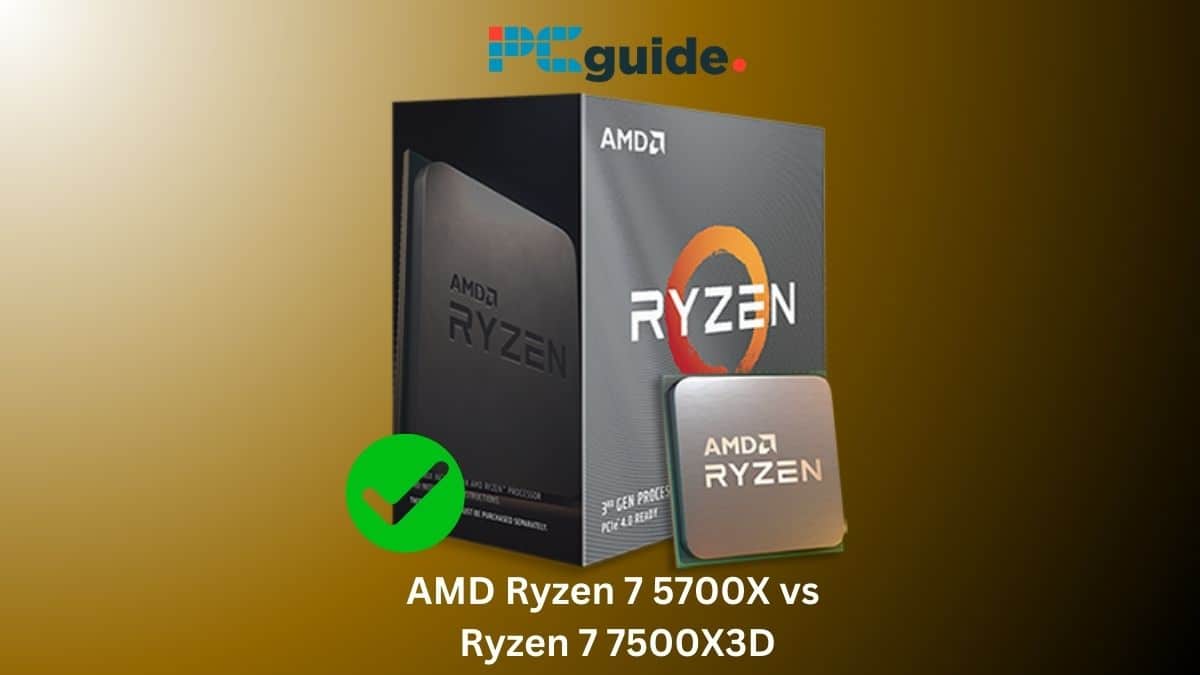 AMD Ryzen 7 5700X vs Ryzen 7 5700X3D - gaming or not? - PC Guide