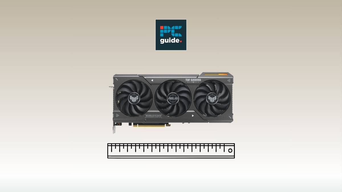 RX 7600 XT Size