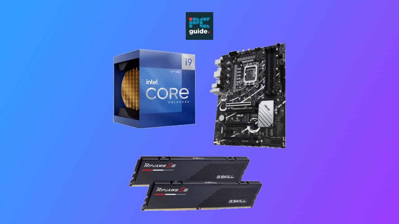 Intel Core i9-12900K bundle featuring DDR4 and DDR3.