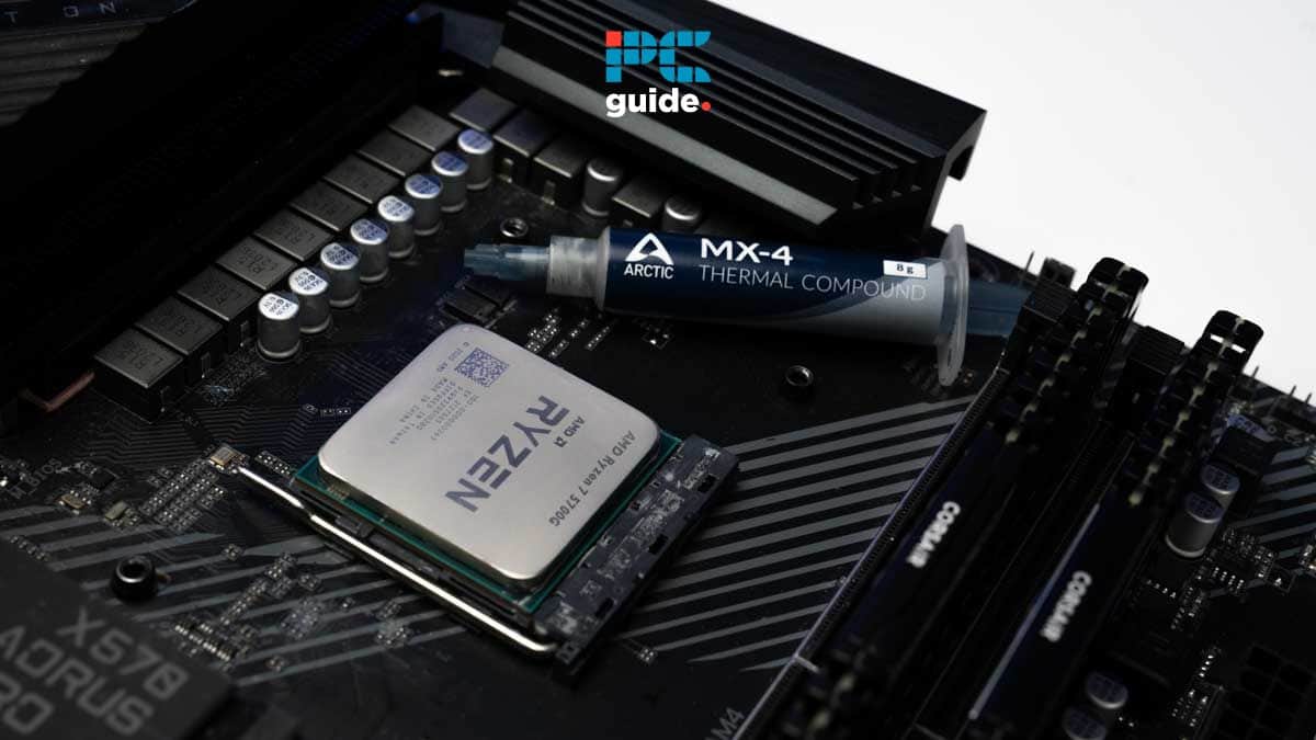 How to apply thermal paste to a CPU or GPU