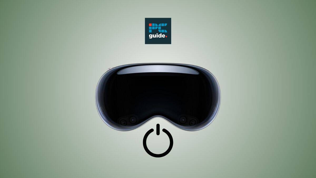 An image of a ski helmet with a button for Apple Vision Pro.