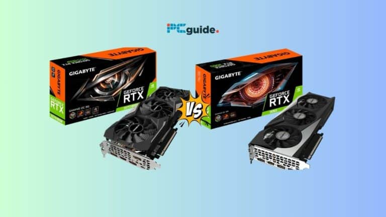 Comparison between Nvidia RTX 3060 and Nvidia RTX 2070 Super from the 30-series lineup.