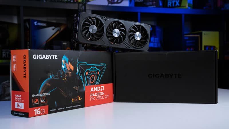 Gigabyte RTX 2080, AMD RX 7600 XT review.