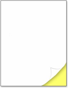 TownStix Matte White Sticker Paper