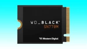 Get a great Amazon deal on the handheld-compatible Western Digital WD Black SSD.
