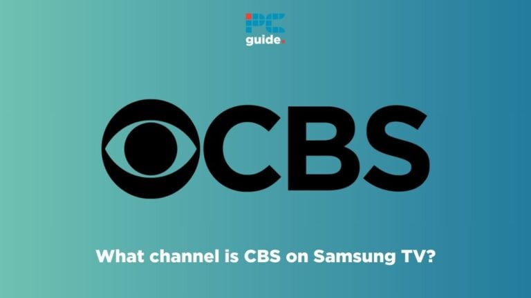 What channel is CBS on Samsung TV