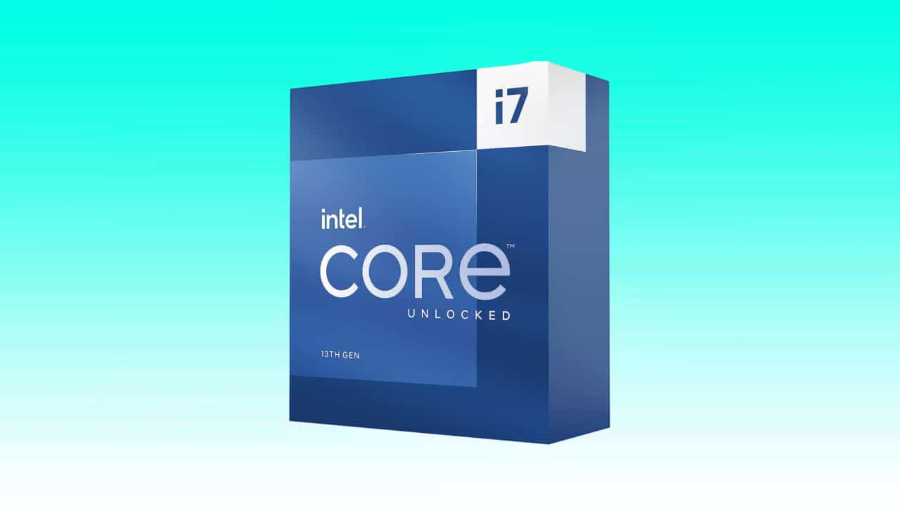 13th generation Intel Core i7-13700K unlocked processor box for Gaming Desktop.