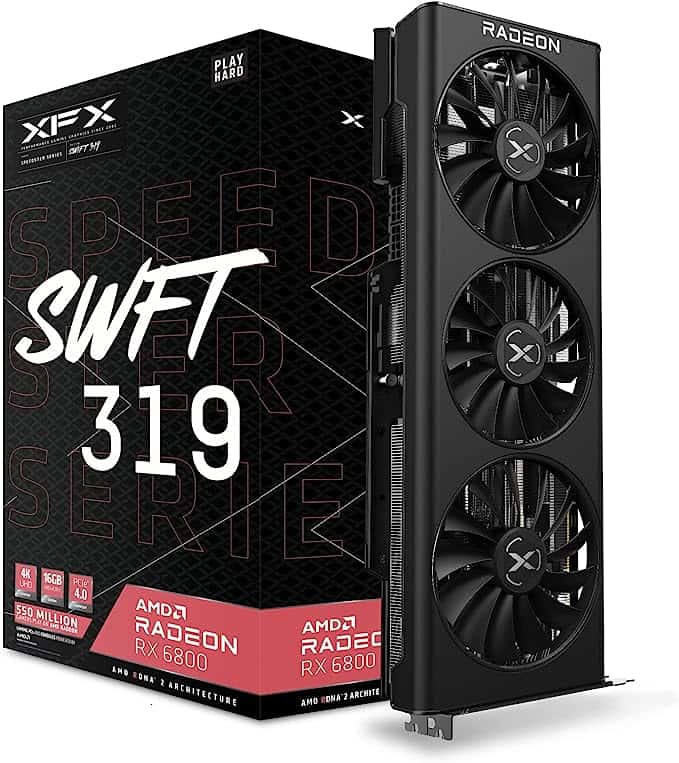 XFX Speedster SWFT319 Radeon RX 6800 GPU