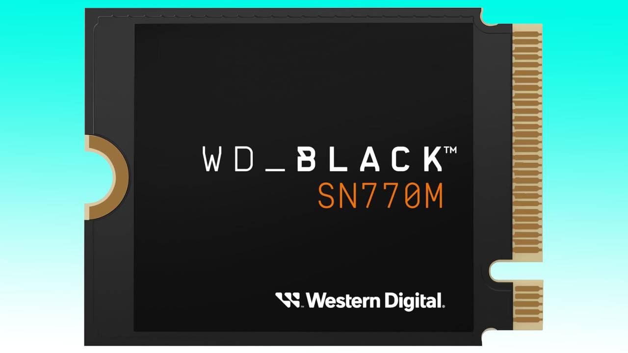 A wd_black sn770m nvme ssd Auto Draft by western digital.