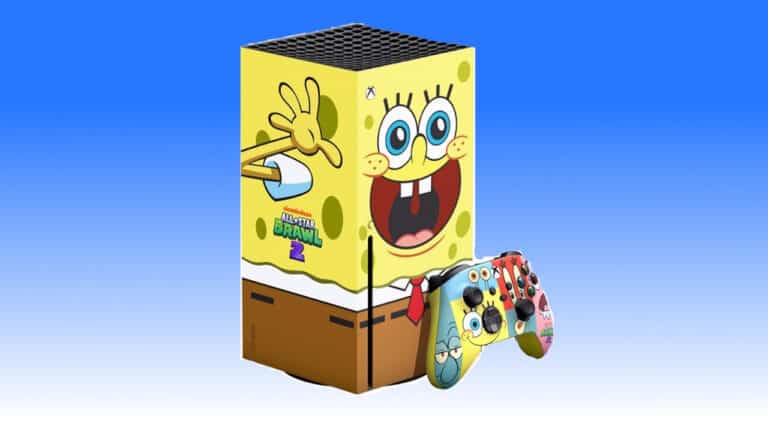 Spongebob Xbox Series X skin.