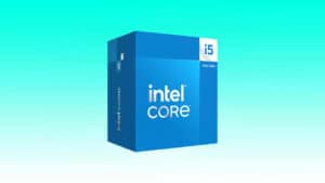 A 14th gen Intel Core i5-14500 desktop processor box.