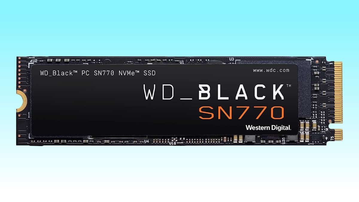 As WD warns SSD prices will rise, its popular SN770 NVMe gets tempting Amazon deal