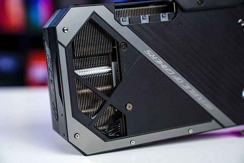 Close up on the RTX 3080