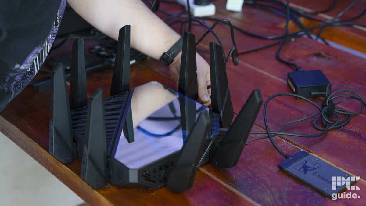 Installing routers © PCGuide