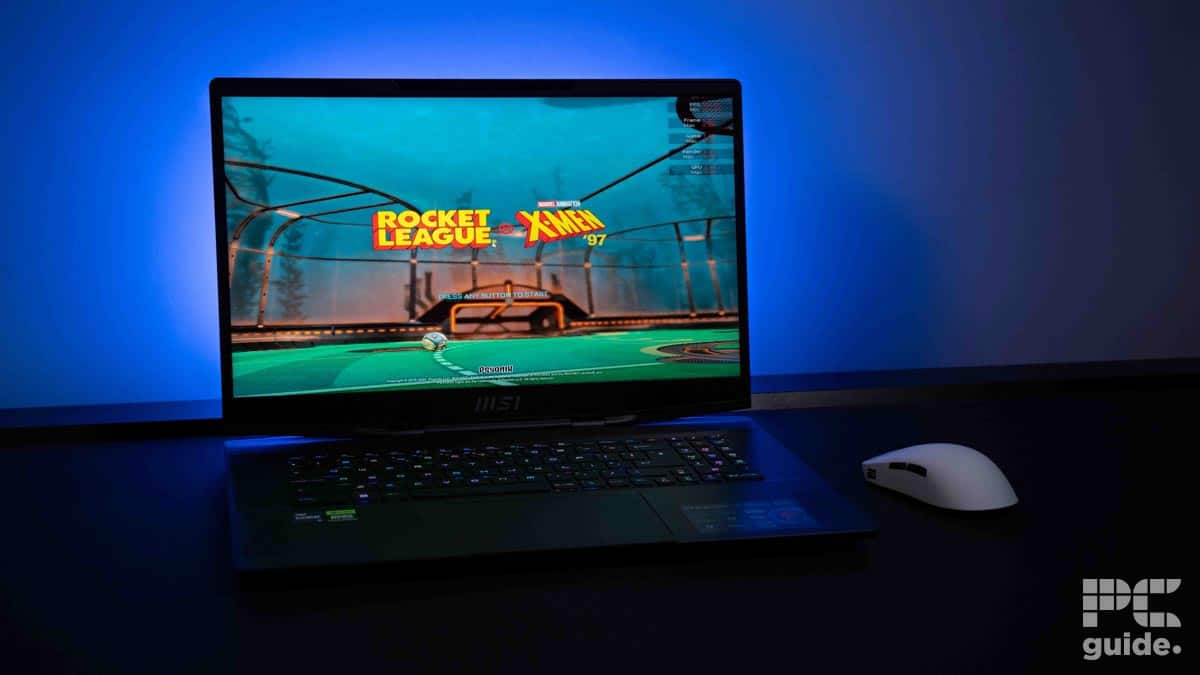 MSI Stealth 17 Studio A13V setup, source PCGuide