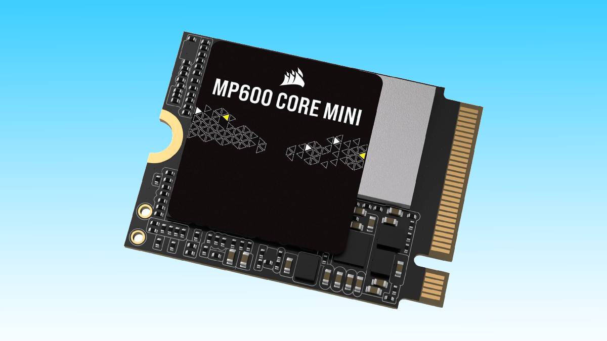 Corsair MP600 CORE Mini 1TB M.2 NVMe PCIe x4 Gen4 2 SSD gets discounted in Amazon deal