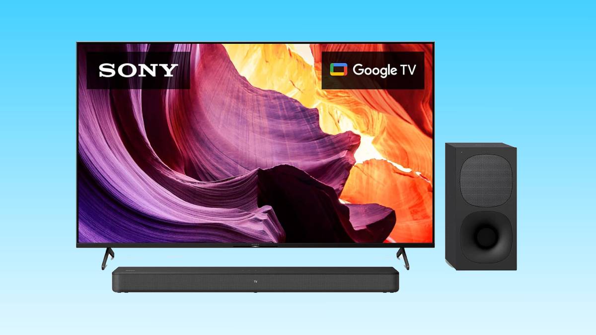 Sony’s 85-inch X80K 4K TV bundled with a soundbar is cheaper than the X85K