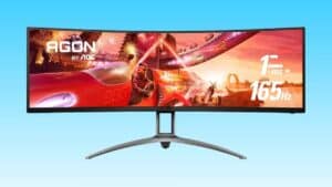 AOC Ultrawide curved 1440p 165Hz gaming monitor gets discount in Amazon deal