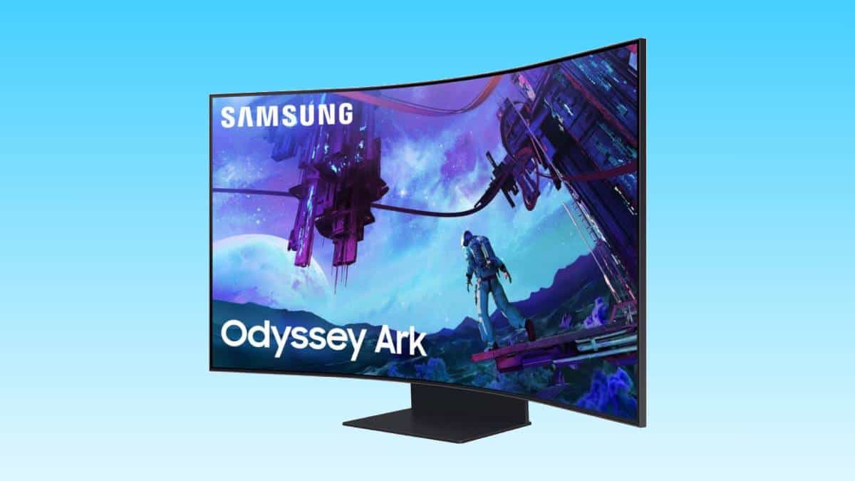 SAMSUNG 55" Odyssey Ark 2nd Gen 4K UHD 1000R Curved Gaming Monitor gets discount in Amazon deal